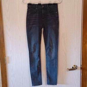 Citizens of Humanity Rocket Jeans, Size 26, Black, High-Rise, Skinny, 26W x 26L